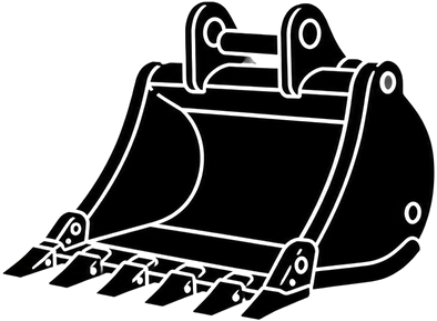 Icon of a bucket