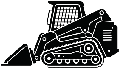 Icon of a compact track loader