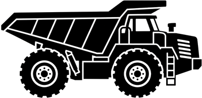 Icon of an off-highway truck