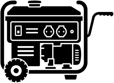 Icon of a portable generator
